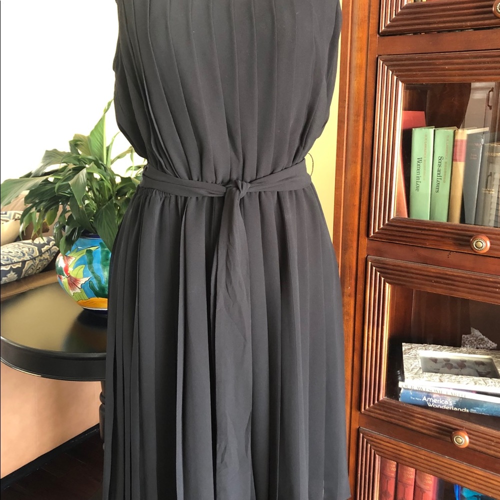Pleated Banana Republic LBD - Size 10